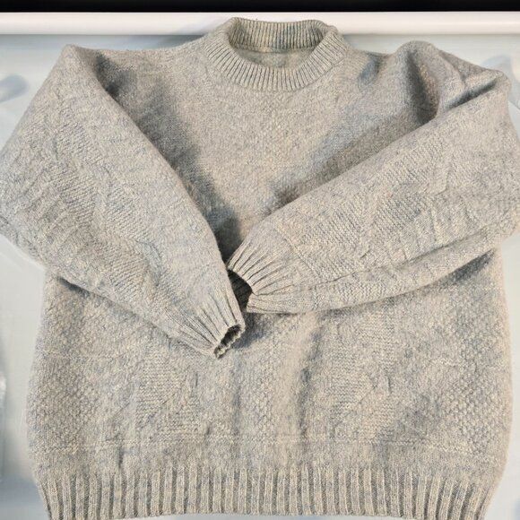 Cashmere Wool Sweaters Lot of 4 Crafters Cutters Repurpose Upcycle Recycle Flaws - Picture 3 of 10